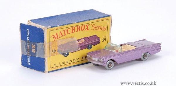 Matchbox No.39b Pontiac Bonneville Convertible
