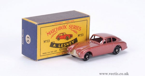 Matchbox No.53a Aston Martin