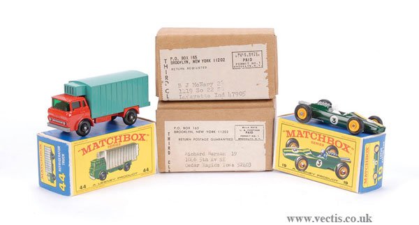 Matchbox No.19d Lotus Racing Car