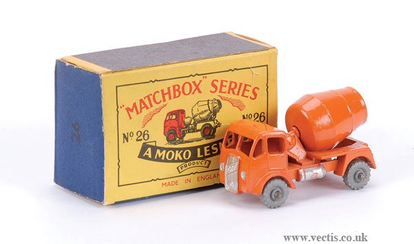 Matchbox No.26a ERF Cement Mixer