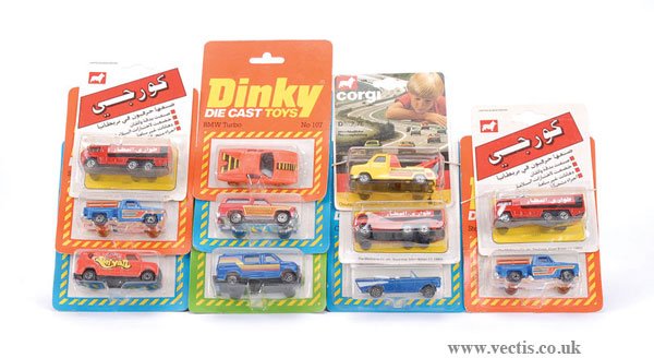 Dinky - A Group of Later Mini Series
