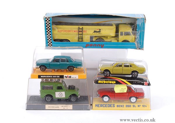 A Group of Various Diecast Cars