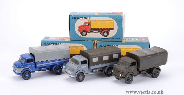 Metosul No.26 Mercedes Trucks x 3