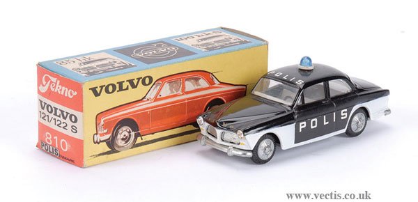 Tekno No.810 Volvo Amazon "Polis"