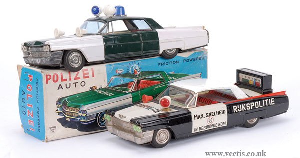 Ichiko - A Pair of Cadillac Police Cars