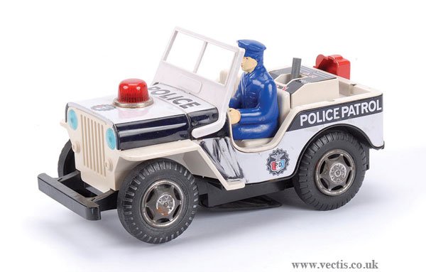 TN (Japan) Police Patrol Jeep