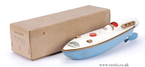 Sutcliffe Models Bluebird Speedboat