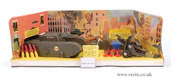 Triang Rocket Gun and Tank Battle Set