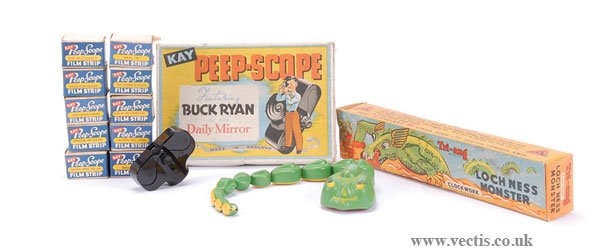 Triang Minic Lochness Monster and Other Toys