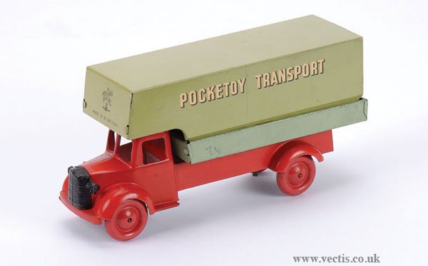 Wells Brimtoy "Pocketoy Transport" Luton Van
