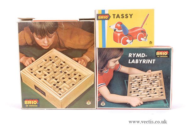 Brio - A Group of 3 x Wooden Toys