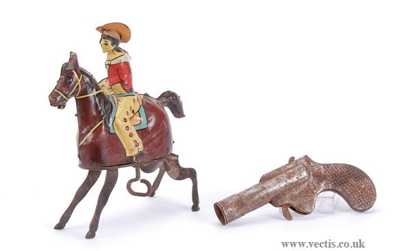 Guntherman (Germany) Cowboy on Horseback