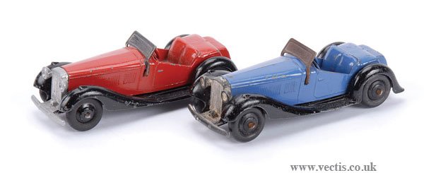 Dinky No.36E British Salmson 2-seat Sports Cars