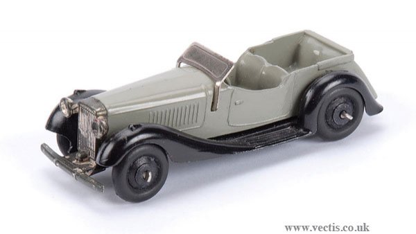 Dinky No.36F British Salmson 4-seater Sports Car