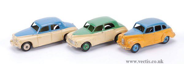 Dinky Two Tone Austin, Morris and Rover