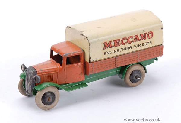 Dinky No.25B Pre-war Covered Wagon