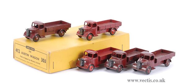 Dinky No.30J Austin Wagon Trade Box