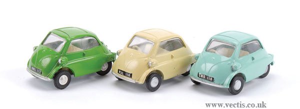 Spot-On No.118 BMW Isetta Bubble Car x 4