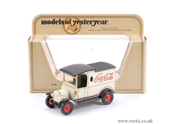 Matchbox MOY Y12 Ford Model T Van "Coca Cola"
