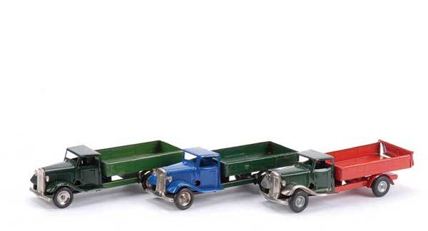 Triang Minic Part Restored Delivery Lorries