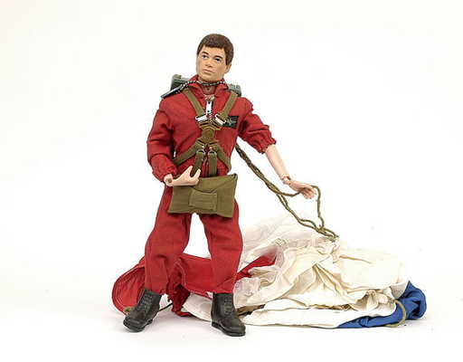 1665: Palitoy Action Man Red Devil Parachutist