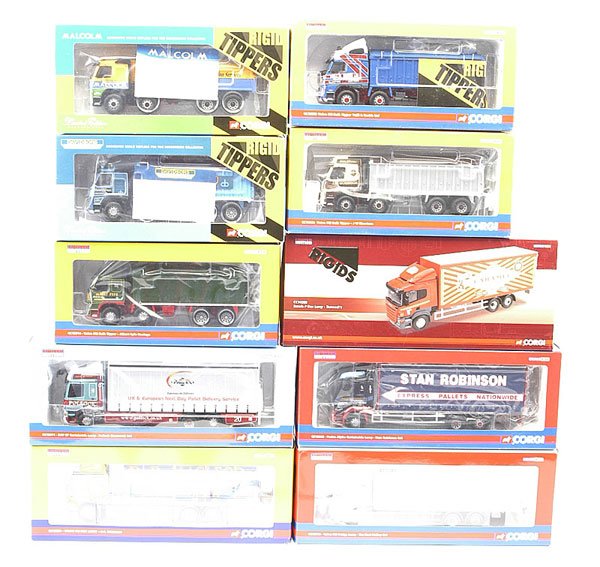 Corgi Modern Trucks Rigid Lorries and Tippers