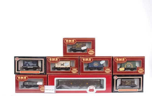 OO Gauge - A Group of Goods Rolling Stock