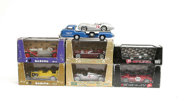 Brumm a mixed group of Sports and Road Cars
