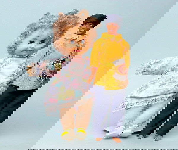 Over seventy modern Barbie, Pocahontas: Collection of over seventy modern Barbie, Pocahontas and various other vinyl dolls, some in original clothing, varying from playworn to Good. (70+)