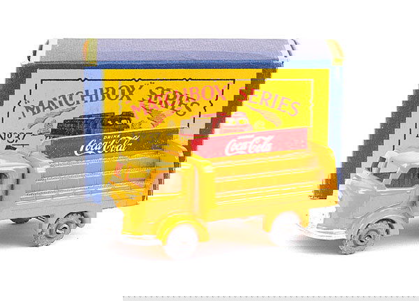 matchbox coca cola truck