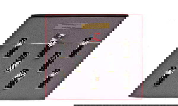 Tradition -Toy Soldier Design Master Proof Sets: Tradition - Toy Style Model Soldiers, Design Master Proof figures for - Set No 908 - The American Civil War - Union Navy, 1861-65, designed in 1994, comprising: Officer, Petty Officer, Guidon Bearer,