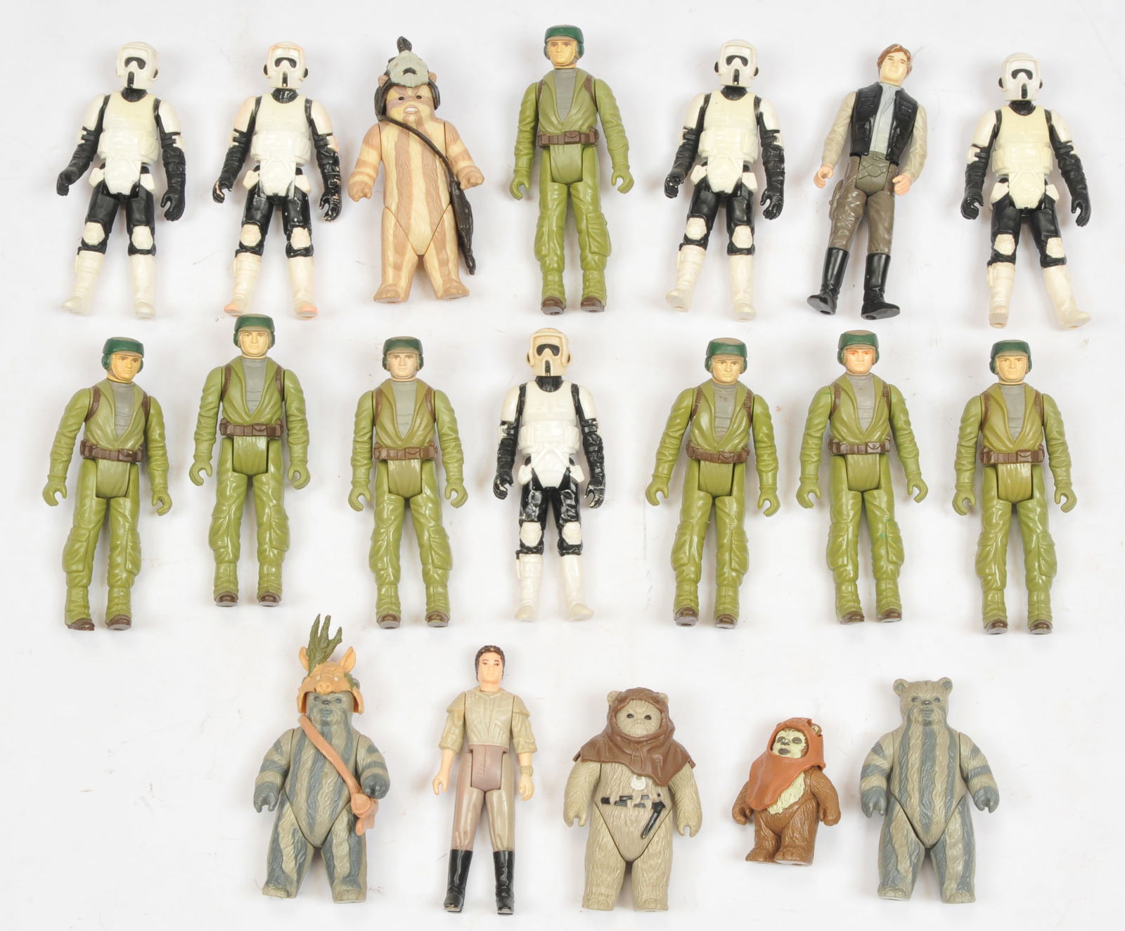 Kenner Star Wars vintage loose Endor related 3 3/4" figures (1 of 1)