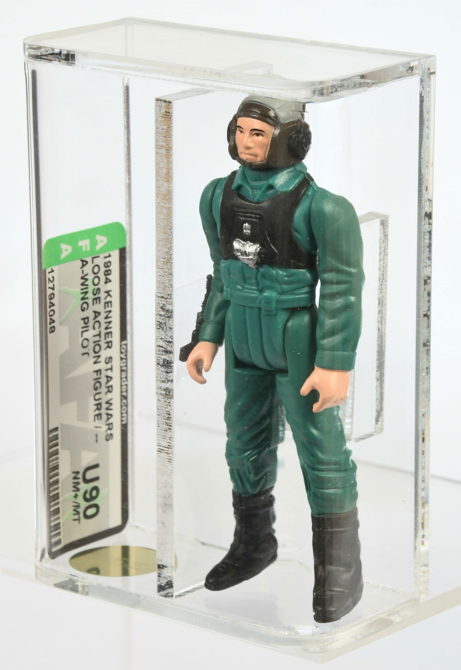 Kenner Star Wars A-Wing Pilot Power of the Force Last 17 AFA Graded U90 NM+/MT (1 of 2)