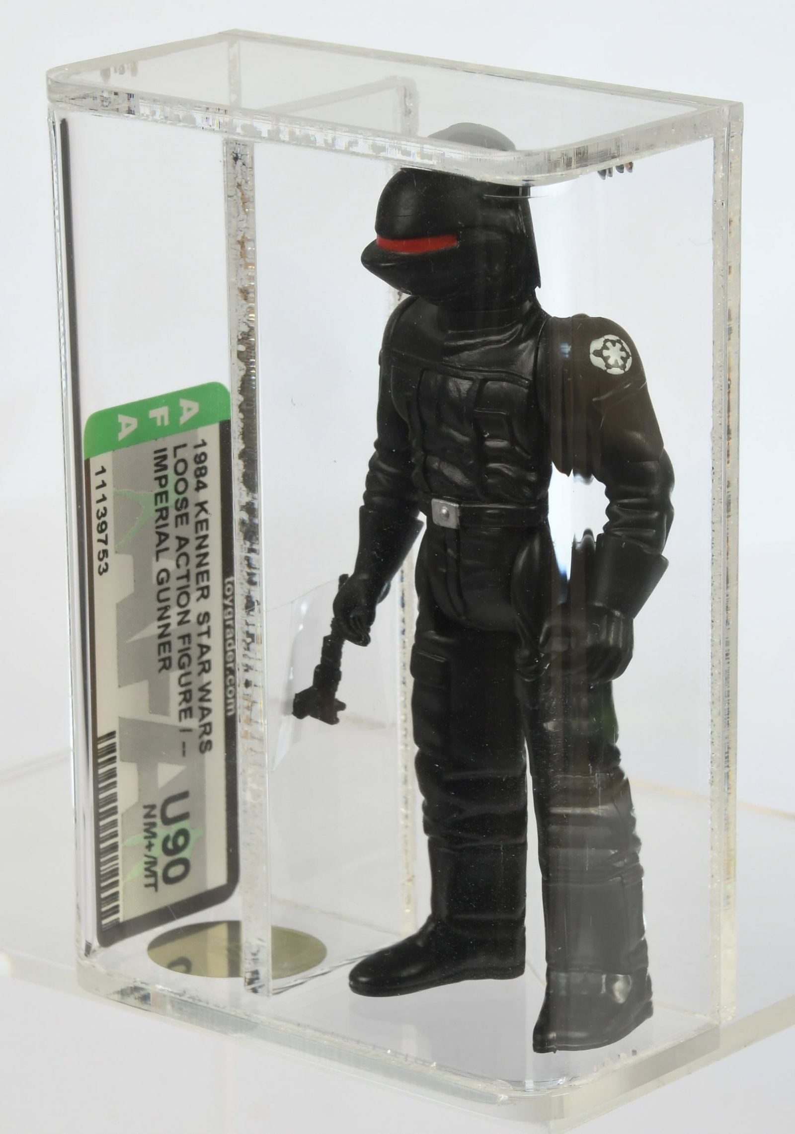 Kenner Star Wars Imperial Gunner Power of the Force Last 17 AFA Graded U90 NM+/MT: Kenner Star Wars Imperial Gunner Power of the Force Last 17 AFA Graded U90 NM+/MT