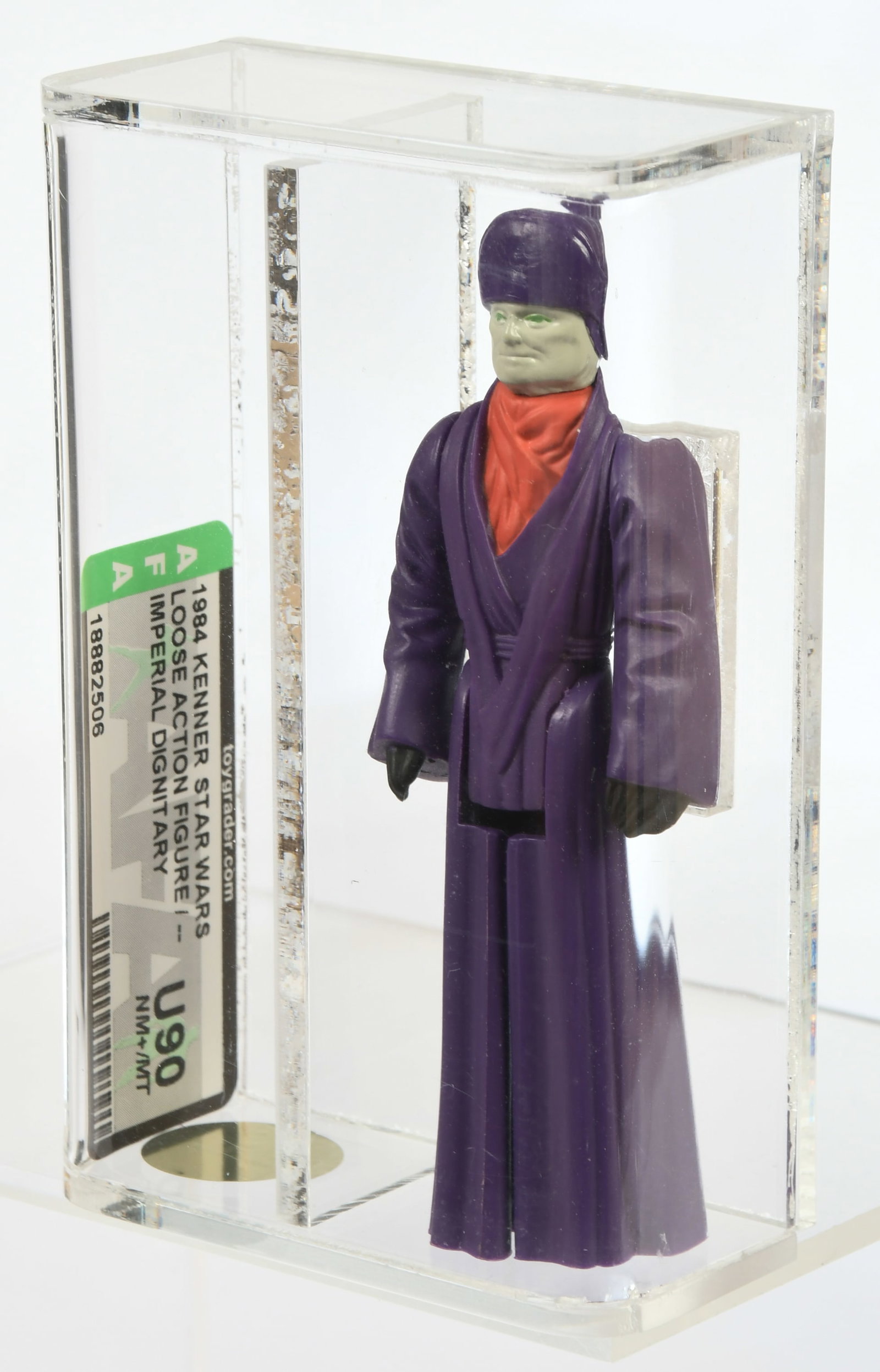 Kenner Star Wars Imperial Dignitary Power of the Force Last 17 AFA Graded U90 NM+/MT: Kenner Star Wars Imperial Dignitary Power of the Force Last 17 AFA Graded U90 NM+/MT