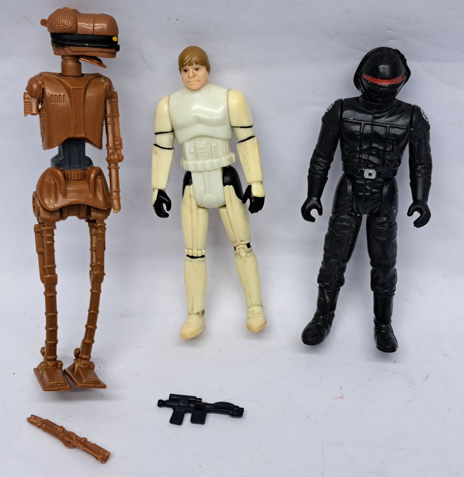 Kenner Star Wars Power of the Force vintage loose action figures Luke Skywalker Stormtrooper disg... (1 of 5)