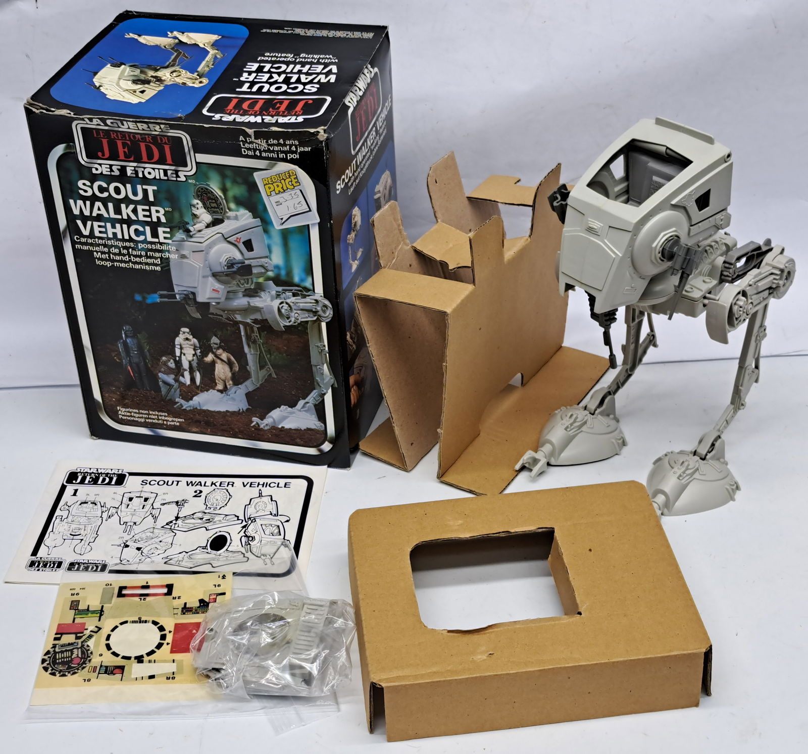 Palitoy Star Wars vintage boxed Scout Walker Vehicle AT-ST - ROTJ B (1 of 5)