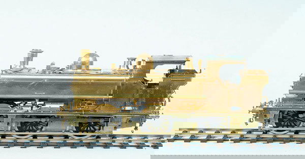 Tower Models Chinese 0-6-0 Pannier Tank: Tower Models Blackpool SANCHENG Chinese brass 0-6-0 Pannier Tank Class 57XX, appears unused and is unpainted. Near Mint in original box.