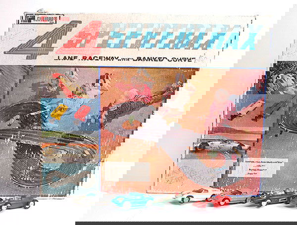 Speedtrax slot car track hotsell