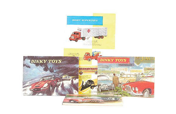 Dinky Toys USA Issue Catalogues: Dinky Toys USA issue Catalogues, (1) 1962 10th Edition - 48 colourful pages with price list to centre in dollars, (2) 1963 11th Edition - 48 colourful pages with price list (back cover grubby), (3) ap