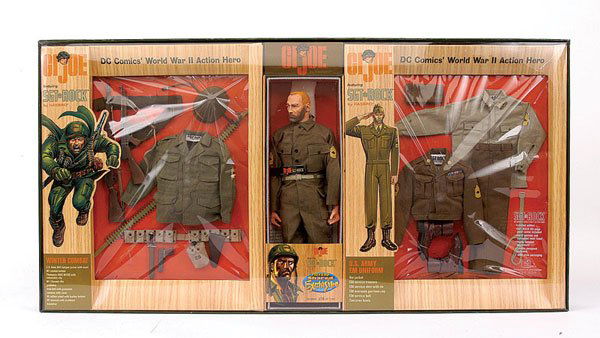 Hasbro Gi Joe Sgt Rock Dc Comic Presentation Set