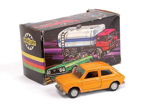 全国宅配無料 MERCURY Art.311 (オレンジ) BERLINA 127 FIAT ミニカー