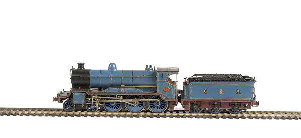 Kit/Scratchbuilt 4-6-0 Class 191 No.196: Kit/Scratchbuilt 4-6-0 CR blue Class 191 No.196. Expertly painted, Excellent.