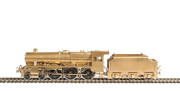 Britrail Brass 00 4-6-0 Jubilee: Britrail brass (00) 4-6-0 Jubilee, factory gold plated. Top quantity Loco with superb attention to detail, Mint Boxed.