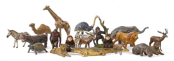 Britains, J.Hill & Similar - Zoo Animals