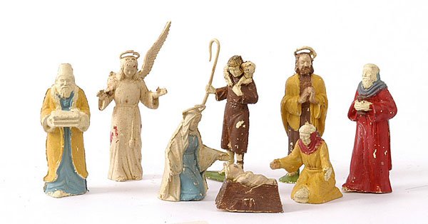 Marx - Plastic Nativity Set