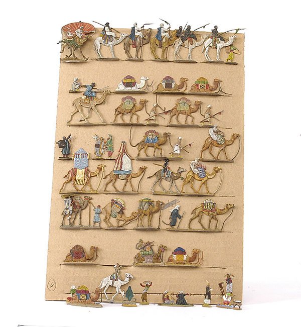 Scholtz , Keiller & other -painted figures Flats