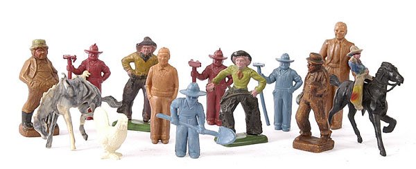 Marx - Plastic figures, Animals & Accessories