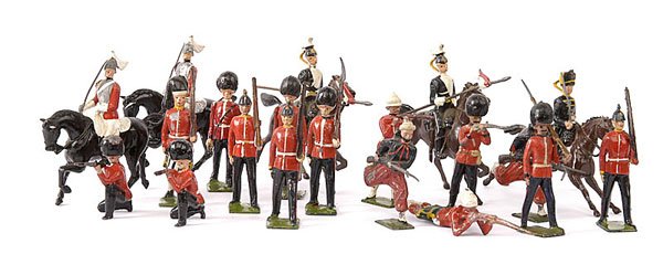 Britains - mounted & foot figures
