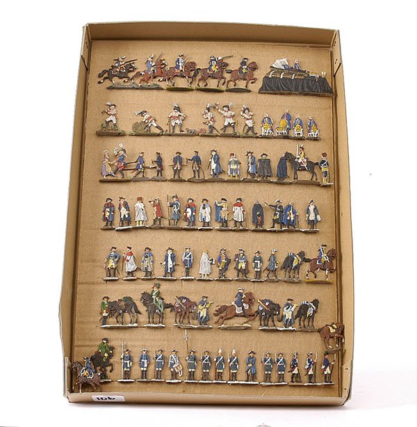 Scholtz , Keiller & others - qty flat figures